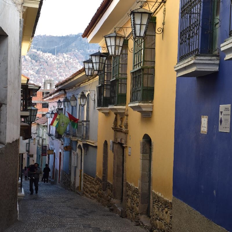 Rue la plus ancienne à La Paz